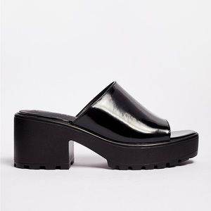 Black mules